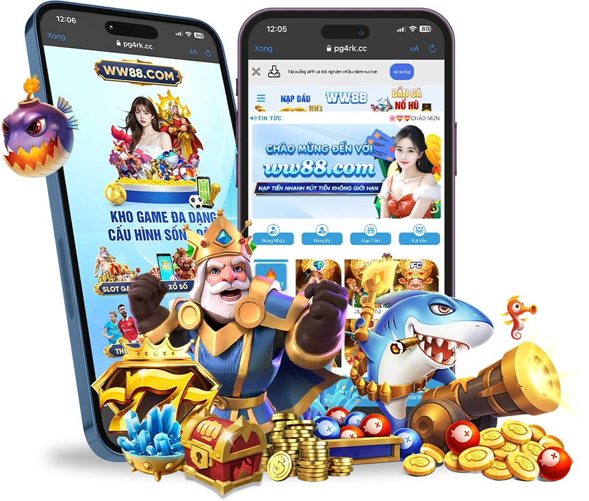 giao diện website ww88